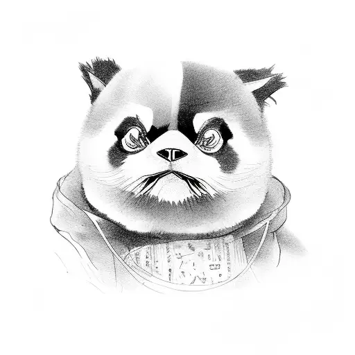 Panda Penguin And Persian Cat