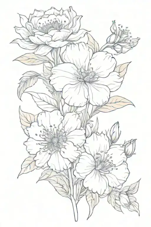 January July And August Birth Flowers