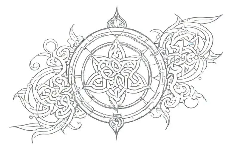 Shiva Trishul Om Symbol