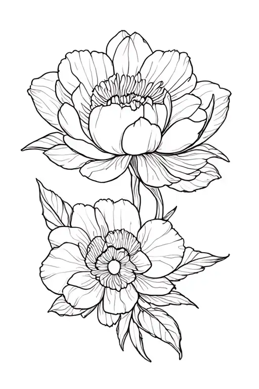 Mandala Peony Orchid