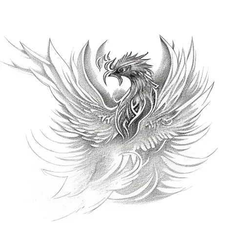 Phoenix Rising From The Ashes