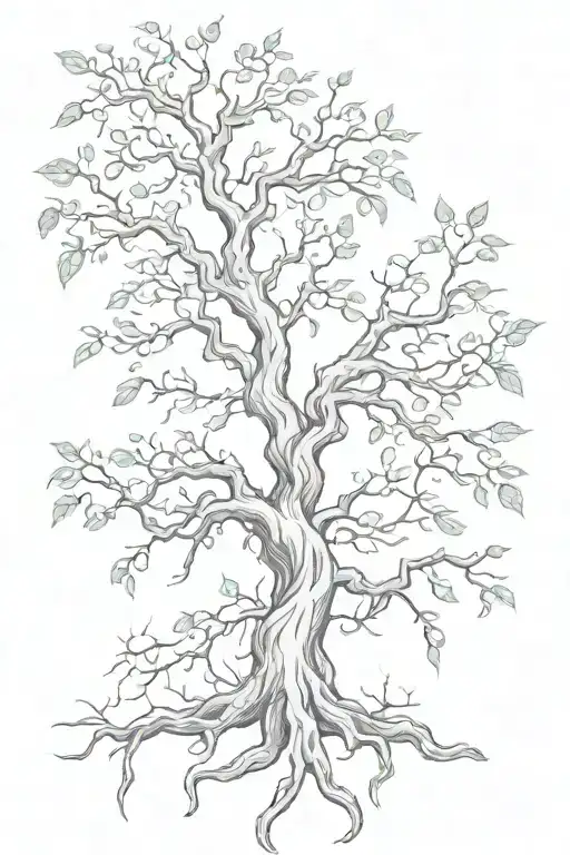 Poison Tree With Twisted Body