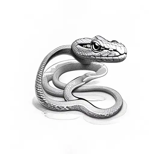 Snake Around The Calf