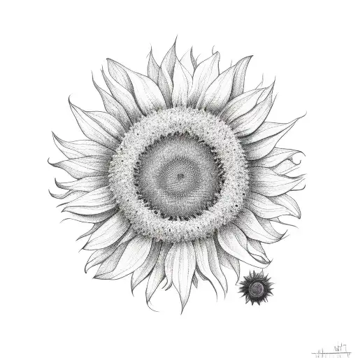 Sunflower With Angel Wings