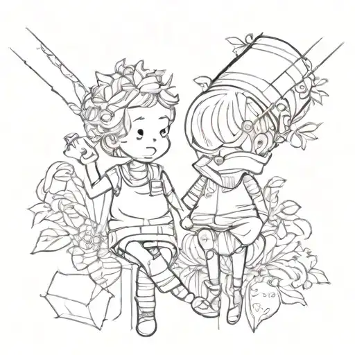 Kids Holding Hands Holding Each