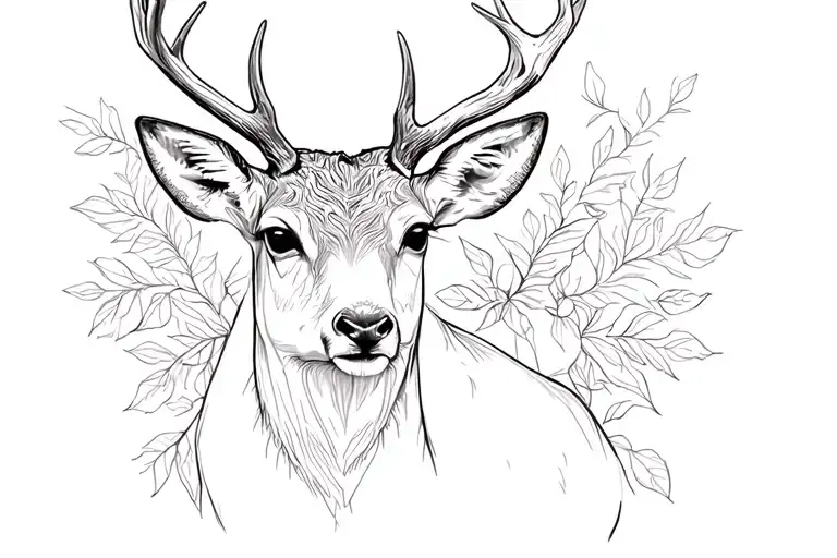 Sad Looking Deer