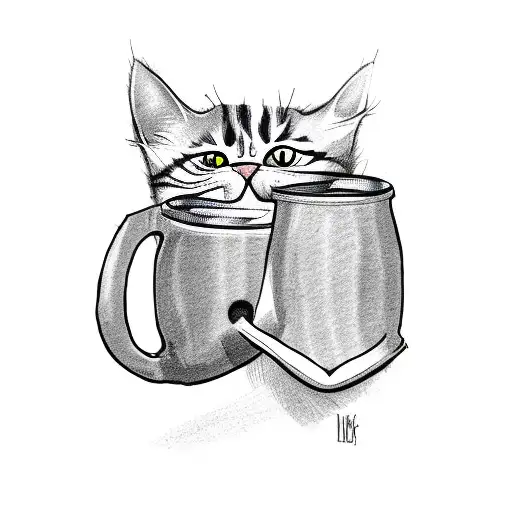 A Cat Drinking A Beer Wearing A New England Patriots Jersey