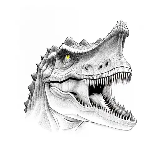 Autism Support Dinosaur