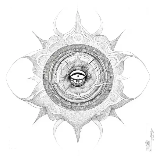 Sun And Infinity Knot