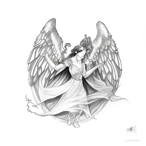 Aurelia With Angel Wings