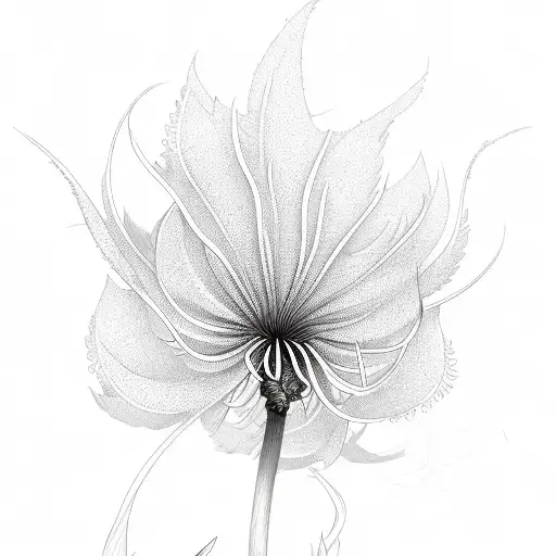 Phoenix And Spider Lily Hybrid