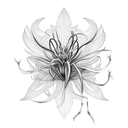 Cybersigil Spider Lily