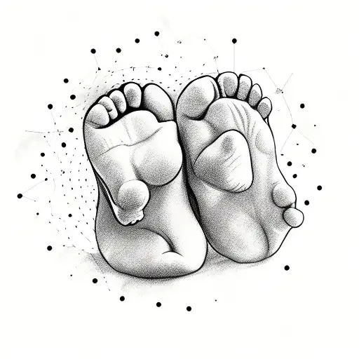 Baby Feet Constellation