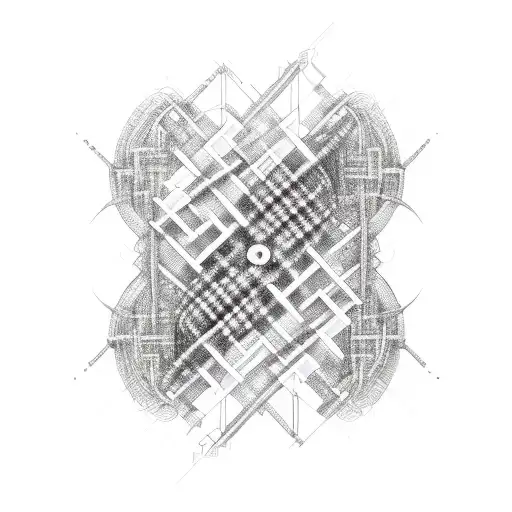 A Dna Double Helix Forming The Shape Of A Guitar