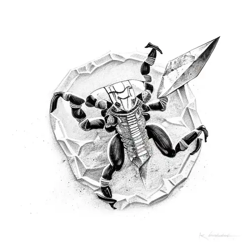 Scorpion Mortal Kombat Kunai Knife