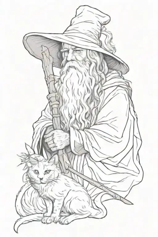 Gandalf Cat Gray