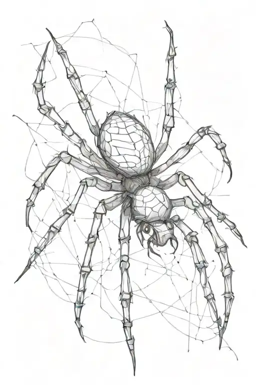 Black Spider Walking