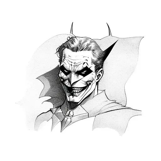 Batman Half Joker