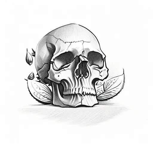 Skull And Roses
