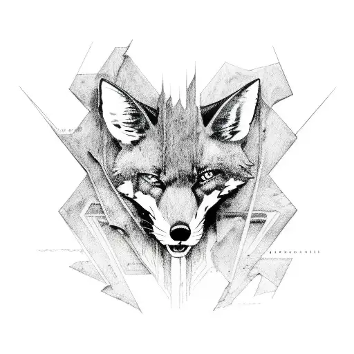 Metallica Album Cover With A Fox Incorporated