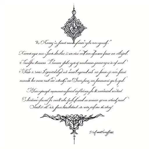 A Single Page From A Book With Writing