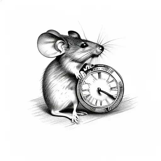Mouse And A Clock