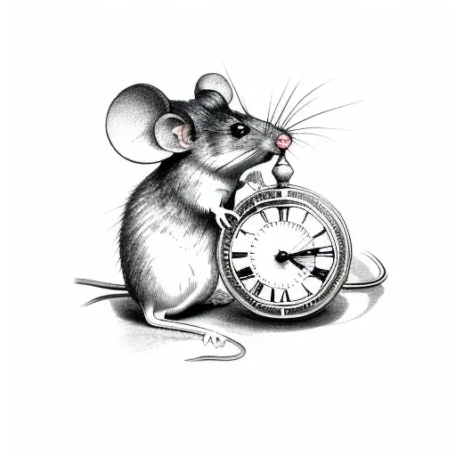 Mouse And A Clock