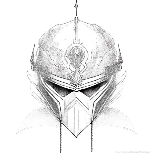 The Phoenix Ikky Helmet Off Knights Of Zodiac