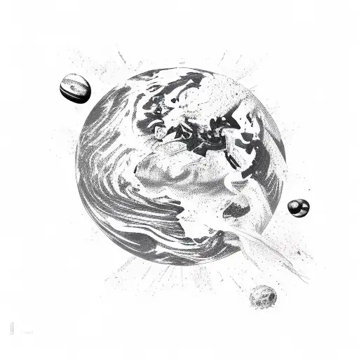 Rotten Earth Planet Burn