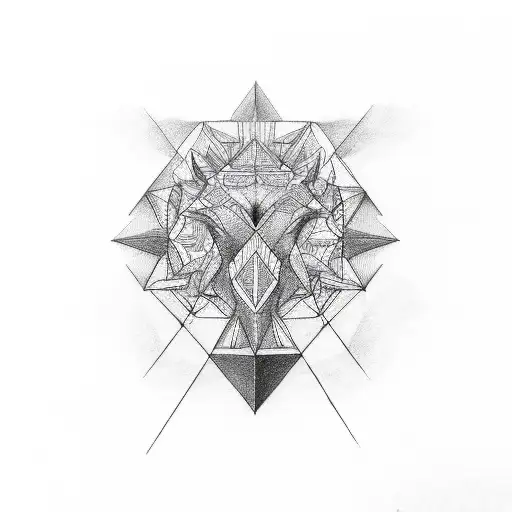 Geometric Stoicism On Forearm