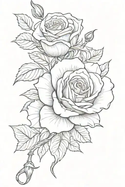 Scorpio Star Sign & Rose