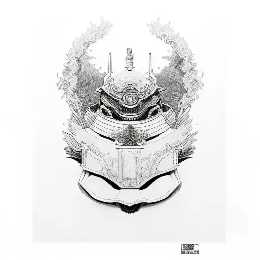 Luna Sangrienta Con Samurai