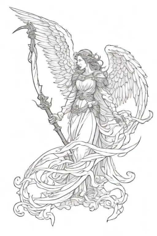 The Angel With The Scythe