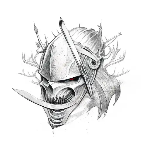 Sword Wrapped In Thorns Sleeve