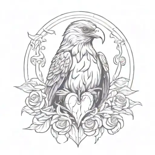 Reaper Sacred Heart Raven