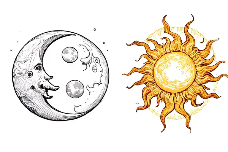 Moon And Sun