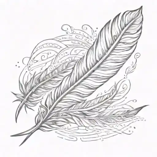 Western Boho Feather