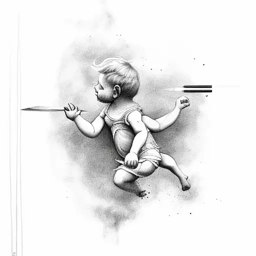 Cherub Throwing Knive