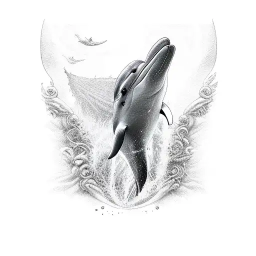 Dolphin Wolf Dog Cardinal