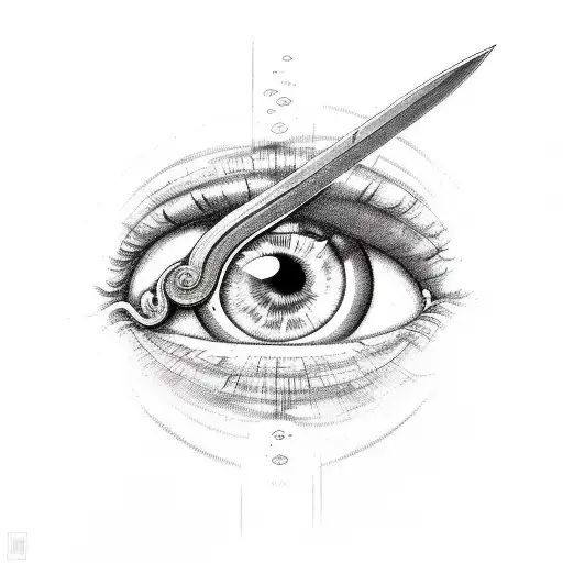 Sword Through Eye