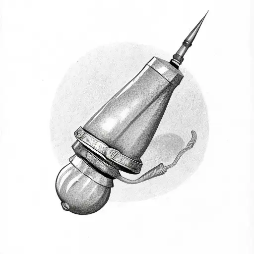 German Grenade With Loyality Phrase