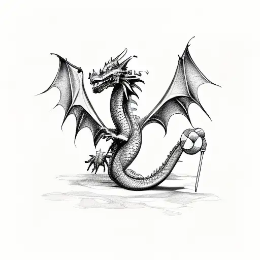 Dragon With Candy