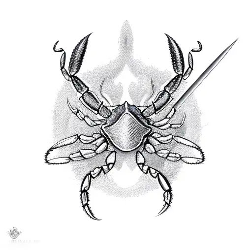 Long Sword With Small Crab Dace