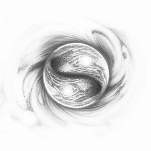 Black Hole In Center Of Galaxy