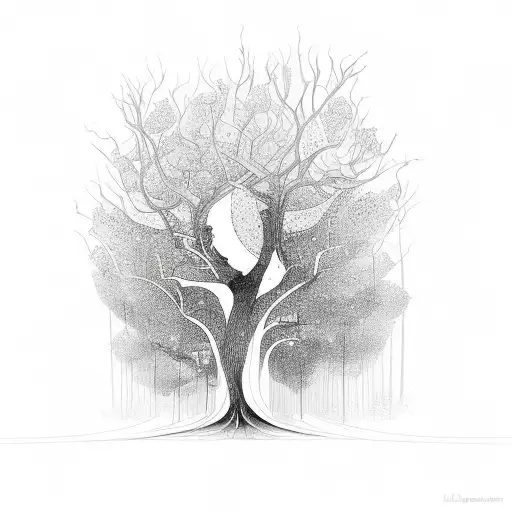 Tree Woman Spiritual