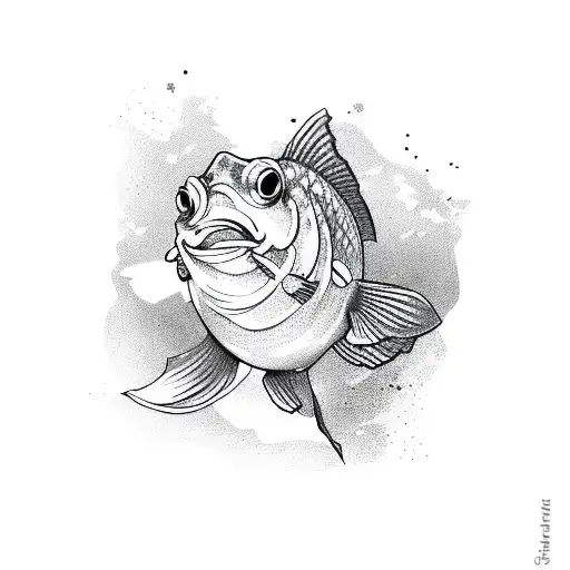 Cartoon Goldfish