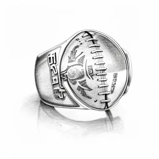 Robin Holding An Nfl Ring