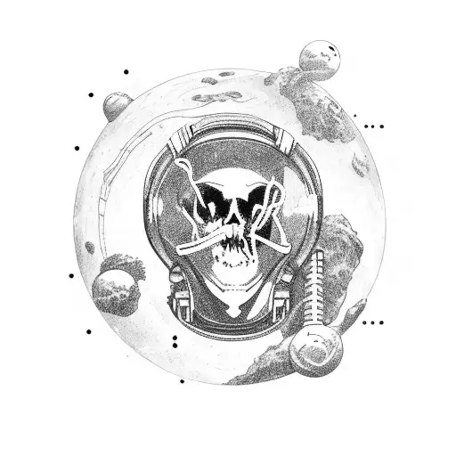 Dead Astronaut Side View