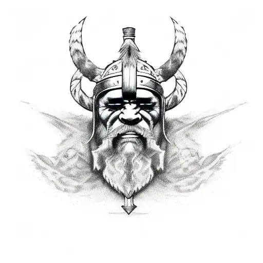 Viking Loneliness Pain Worrier