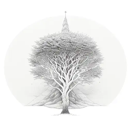 A Family Of Trees Symbolizing The Strength And Growth Of Your Loved Ones